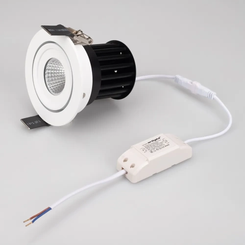 Светодиодный светильник LTD-95WH 9W Warm White 45deg (Arlight, IP40 Металл, 3 года) фото 5